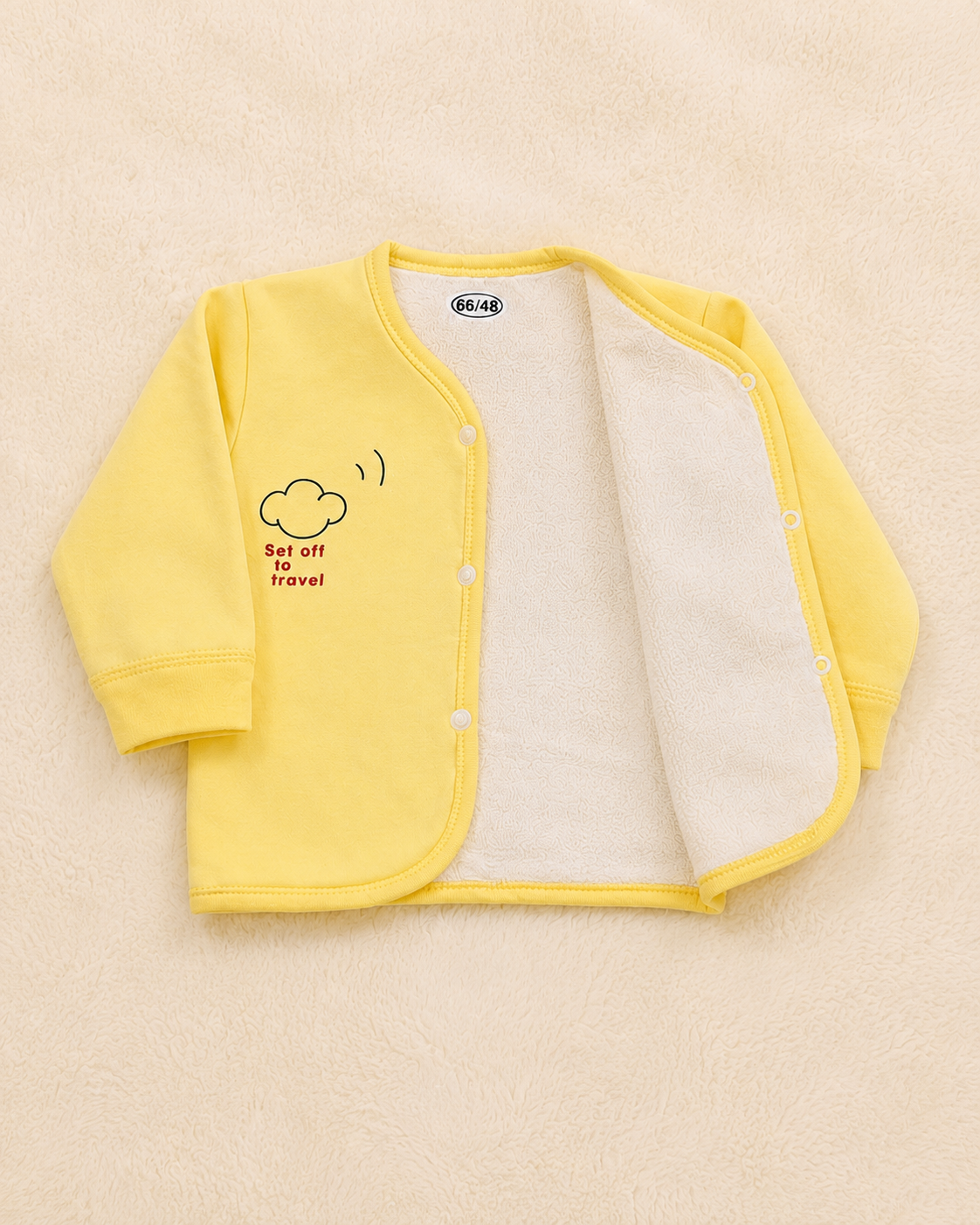 Newborn 5-Piece Winter Set with Towel Inner | 0-3 Months