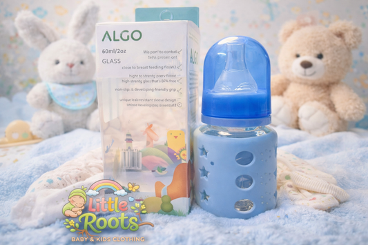 🍼 ALGO Glass Baby Feeder – BPA Free (60ml / 2oz)