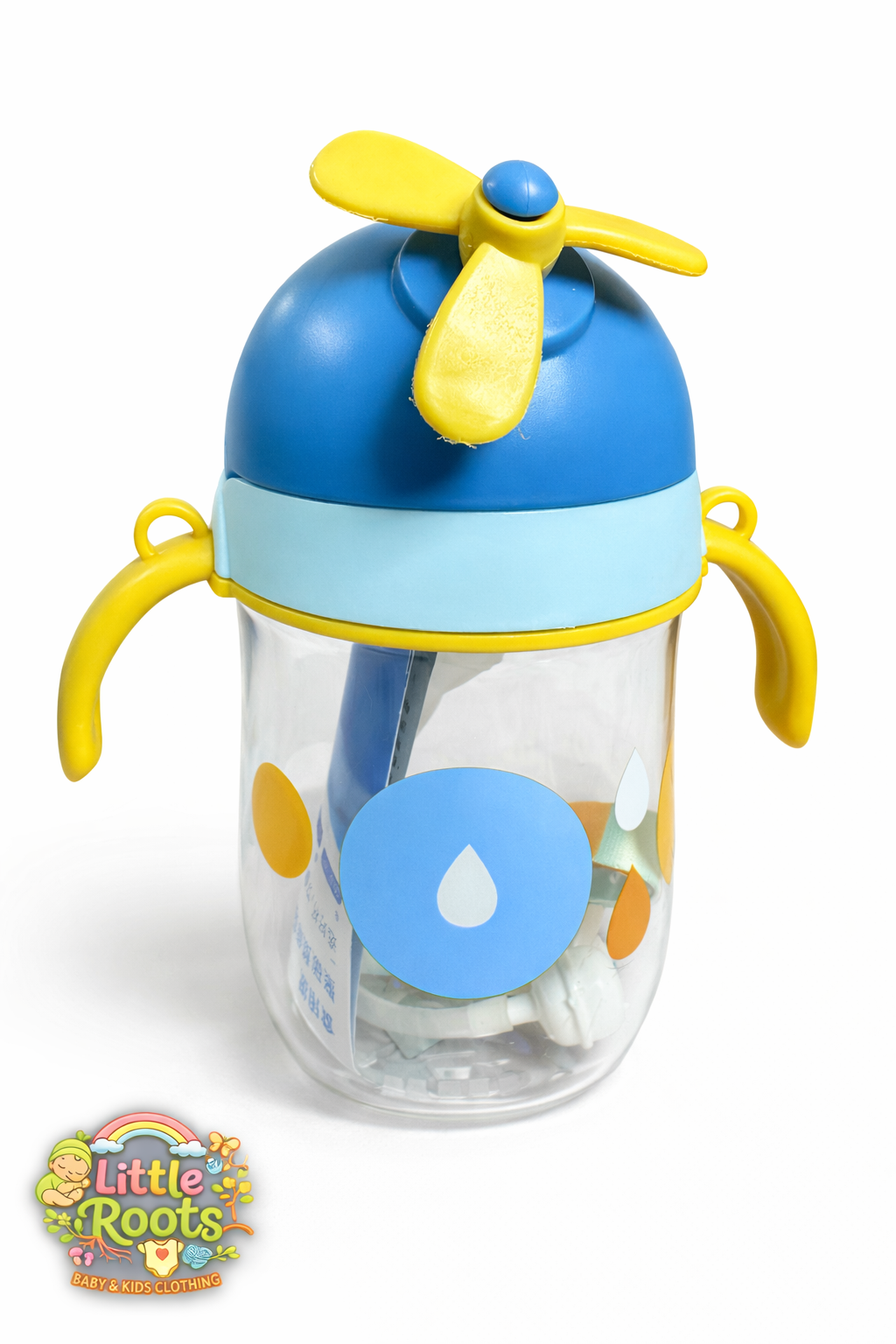 Kids Helicopter Sipper Bottle | BPA-Free Straw Cup for Toddlers & Kids