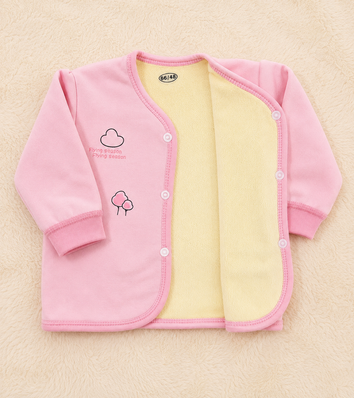 Newborn 5-Piece Winter Set with Towel Inner | 0-3 Months