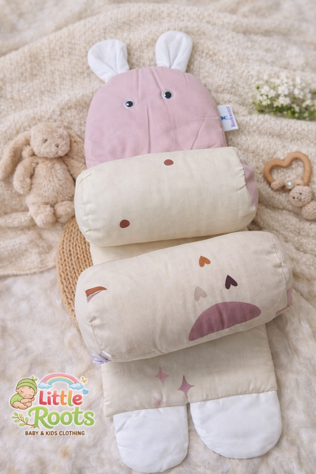 Newborn Head Shaping Pillow – Gentle Neck & Head Support