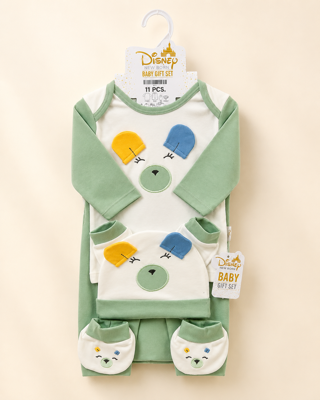 Imported Newborn Baby 11-Piece Starter Set | Soft Cotton Gift Set