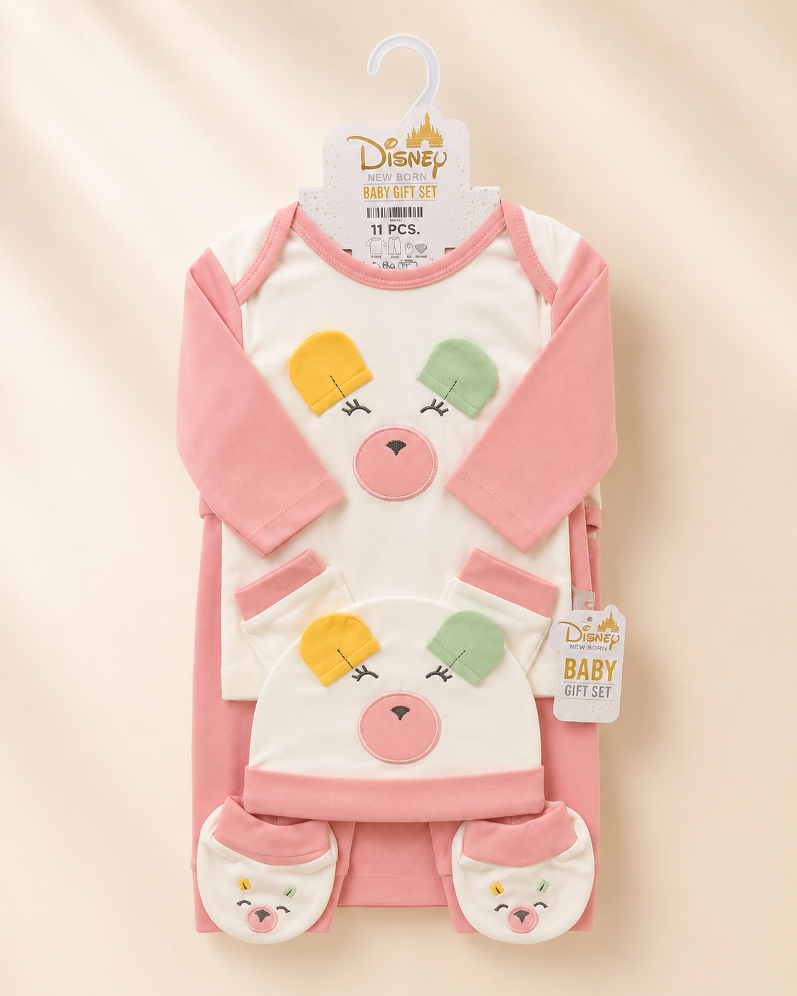 Imported Newborn Baby 11-Piece Starter Set | Soft Cotton Gift Set