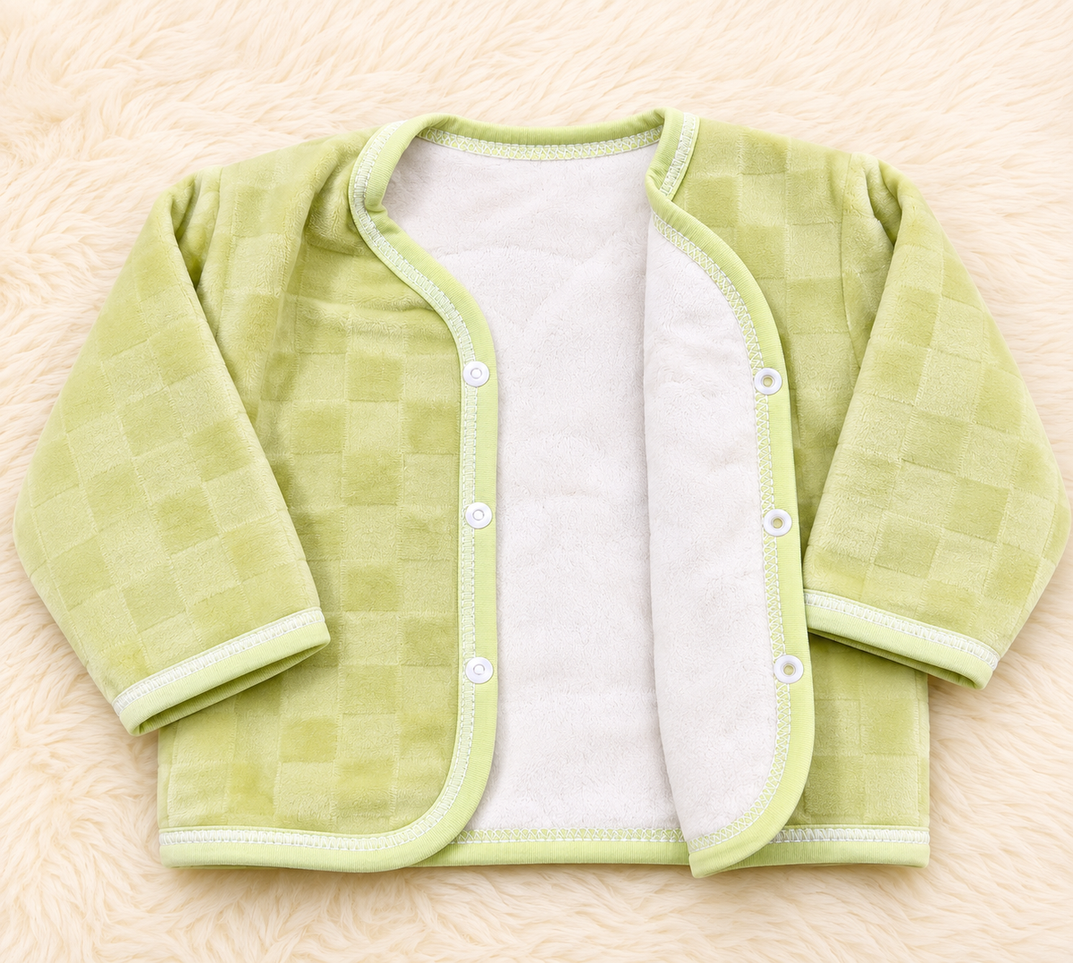Imported 5-Piece Newborn Winter Set with Towel Lining | 0-3 Months