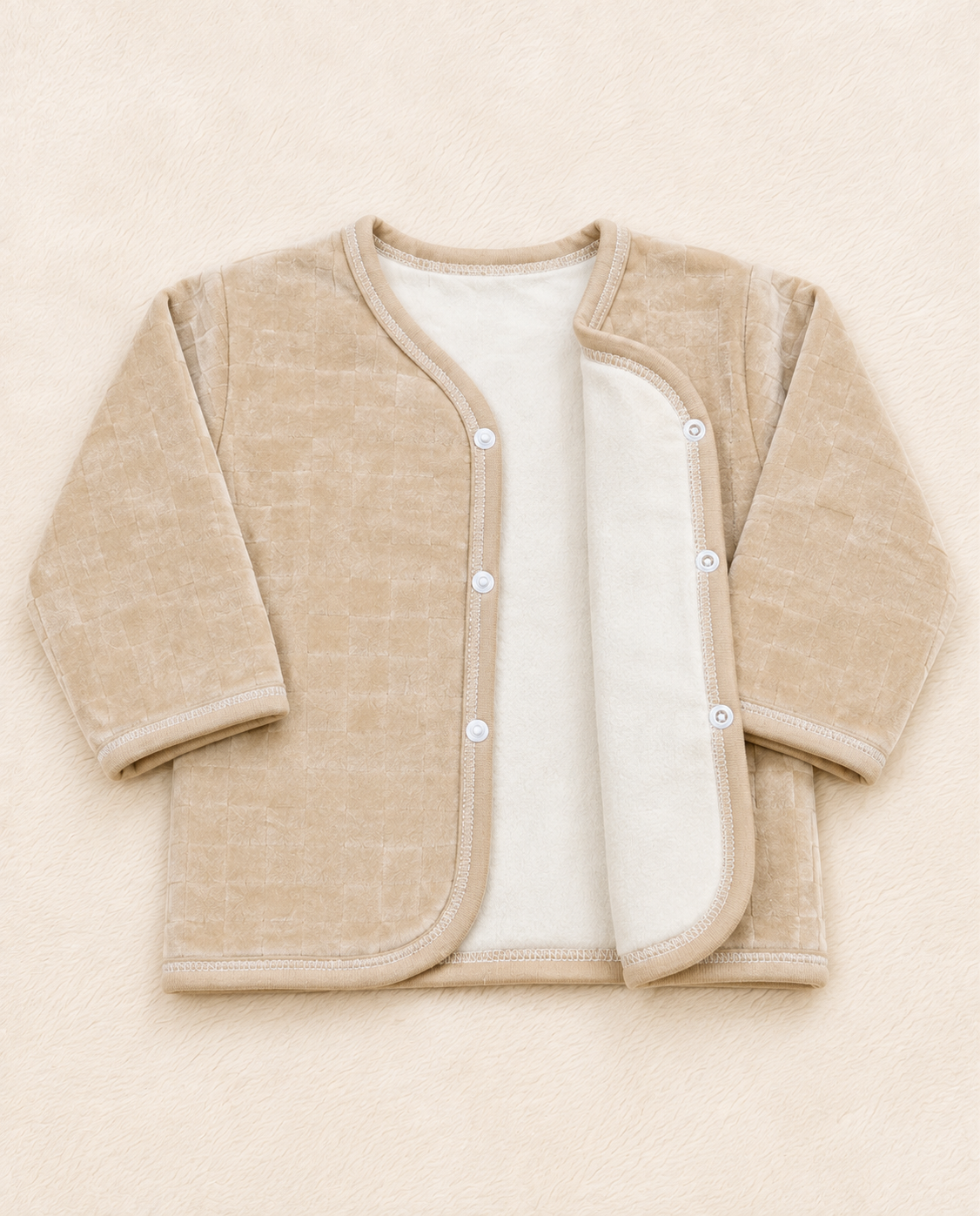 Imported 5-Piece Newborn Winter Set with Towel Lining | 0-3 Months