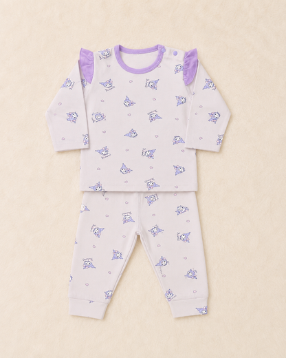 Baby Girl 2 Piece Full Sleeve Suit | 3–12 Months | LittleRoots Pakistan
