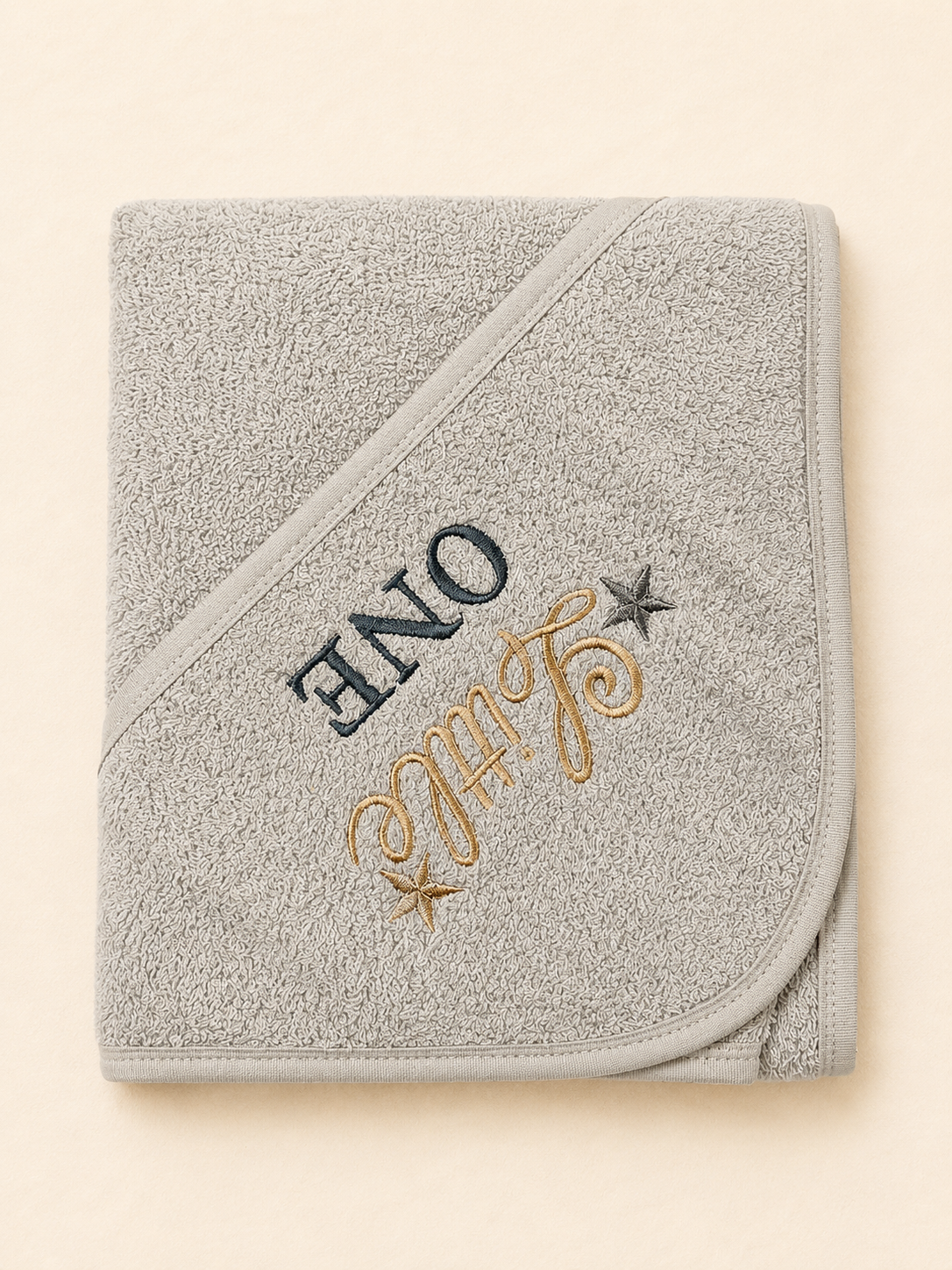 Premium 100% Cotton Hooded Baby Towel | Soft Terry Bath Towel