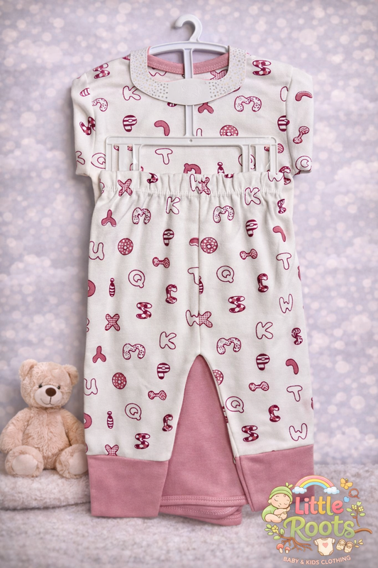 Pink Disney New-born Baby Gift Set β 7 Pcs (Soft Cotton)