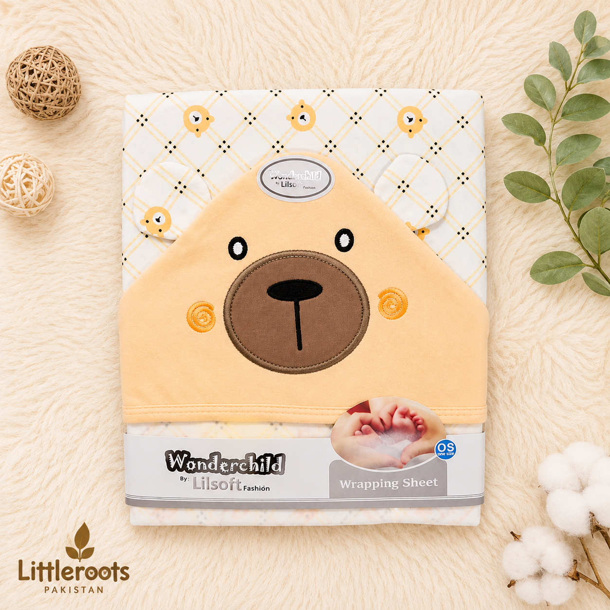 Baby Wrapping Sheet – Soft Cotton